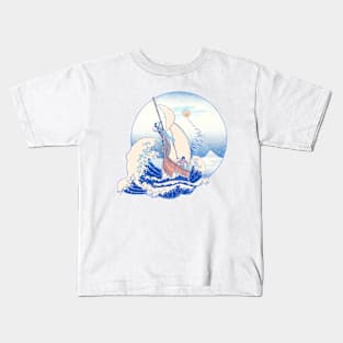 Great Wave Benders Kids T-Shirt